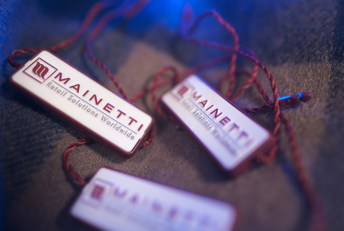 Mainetti branded hang tags